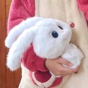长耳朵兔子玩偶兔老大公仔，毛绒玩具抱枕娃娃，送女生生日礼物情人节