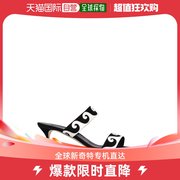 香港直邮潮奢 MANOLO BLAHNIK 女士50毫米Bemusa麂皮凉鞋