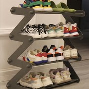 小红书同款ins鞋架简易鞋柜鞋子收纳置地式组合式可折叠立式鞋架