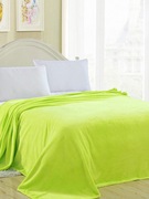 5zv7直供珊瑚绒毛毯，保暖床单毛毯纯色，法兰绒毯子家
