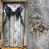 欧式窗帘 法式浮雕绣花布 豪华客厅 餐厅主卧 成品定制 