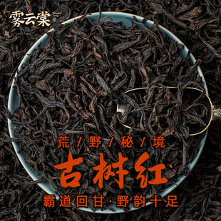 野生荒原古树红茶滇红茶特级浓香型云南金针中国红茶叶500g