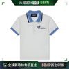 香港直邮潮奢versace范思哲男童junior男孩，水手式徽标polo衫
