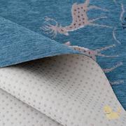 防滑布料点胶沙发垫自己做面料，加厚高档颗粒止滑布加密(布加密)滴塑布飘窗