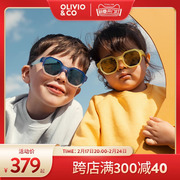 olivioco2023创意d款亲子，墨镜男女儿童，防紫外线太阳眼镜时尚
