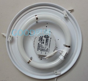 上海驰球环形灯管22w32w40w全白面包灯替换灯管镇流器
