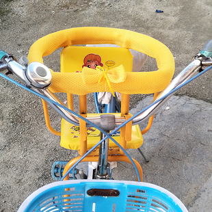 自行车儿童座椅两用安全前置坐椅，宝宝单车前(单车前，)挂婴儿小孩后置