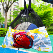 篮球包篮球袋球袋学生便携收纳袋专用网兜袋子儿童运动训练背包