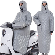 骑电动车保暖装备挡风衣冬季加绒加厚骑车电瓶车防水防风衣防风罩