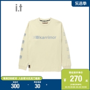 it KARRIMOR男装长袖T恤夏季潮流型格logo印花内搭1306X