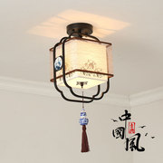 新中式吸顶灯中国风复古卧室书房过道走廊玄关阳台入户LED灯具