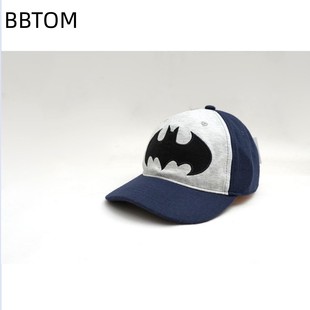 1-15岁儿童网眼帽棒球帽男孩鸭舌帽卡通蝙蝠防晒帽子遮阳帽太阳帽