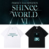 shineeworldvi演唱会，perfectillumination同款短袖t体恤上衣服