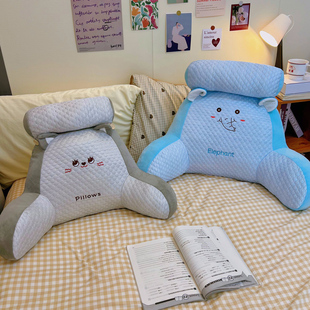冰豆豆靠枕床头靠垫软包大靠背学生宿舍床上玩手机床靠沙发看书