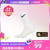 自营Nike耐克休闲运动袜男女袜三双装中筒袜子SX7676-100