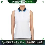 韩国直邮GFORE 衬衫 zipore golf wear 女性领子无袖T恤 G4LS23