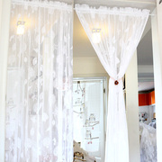 欧式现代时尚窗帘窗纱海底动物蕾丝，门帘半门帘，窗纱隔断厨房卧室帘