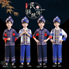 广西壮族三月三儿童男女童演出服，苗族瑶族土家族舞蹈少数民族服饰