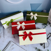 精致丝巾礼物盒子高级感空盒子，包装盒高档钱包，精美便宜小礼盒