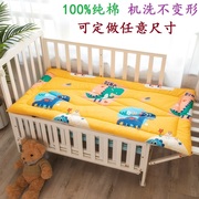 全棉婴幼儿园床垫儿童垫子褥子床褥宝宝卡通被褥榻榻米垫夏被