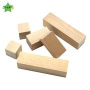桦木方方形实木原木木条木块，木棒木棍diy手工，模型材料雕刻垫高