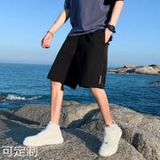 夏季休闲裤男士加肥大码五分裤，冰丝速干裤，男式短裤薄款运动裤