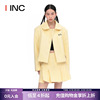 wmwm设计师品牌iinc23ss圆领，玫瑰花刺绣纯色西装外套