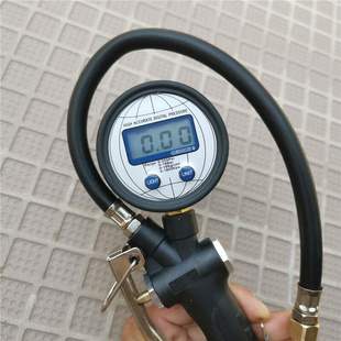 数字显式胎压表高精度气压表带充气汽车轮胎充气表监测加气打气
