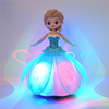 冰雪公主奇缘玩具唱歌跳舞爱莎电动万向旋转灯光音乐艾莎女孩儿童