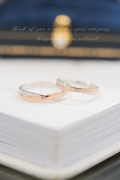 情约18k金天然(金天然)南非钻石分色戒指，男女情侣对戒排钻备婚可刻字婚戒
