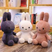ins北欧简约布艺兔子儿童，安抚玩偶毛绒玩具熊白兔(熊，白兔)公仔儿童节礼物