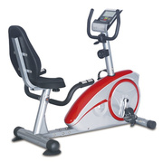 fd5021家用磁控卧式健身车，室内背靠式，老人懒汉运动健身脚踏车