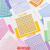 韩国trf可爱圆形字母数字，ins风rico全息，手帐贴纸水晶立体贴水杯贴