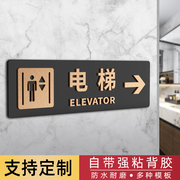 电梯标识牌茶水间标识牌卫生间标识牌男女厕所指示牌洗手间导向方向指引标识牌酒店宾馆指引牌卫生间提示贴牌