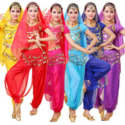 肚皮舞套装服装亮点裤表演服舞台民族舞印度舞演出服套装