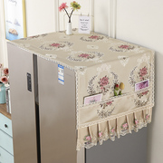 冰箱盖布单开门(单开门)双开门冰箱顶防尘罩洗衣机罩微波炉冰箱罩万能盖巾