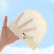 胎帽新生儿帽子夏季婴幼儿初生男女，宝宝单层薄款多福帽婴儿月子帽
