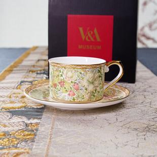 日光Nikko和V&A博物馆联名系列咖啡杯碟欧式挂耳咖啡杯下午茶茶杯