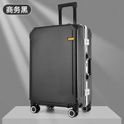 行李箱结实加厚耐用万向轮铝框款飞机登机箱商务多功能充