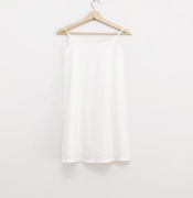 圣迪折扣女装 夏季白色时尚纯棉长款吊带 外穿内搭舒适背心