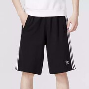 adidas阿迪达斯三叶草运动裤男子，休闲透气五分，训练针织短裤ia6351
