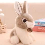 小兔子毛绒玩具仿真玩偶布娃娃小白兔公仔可爱兔儿童女孩生日礼物