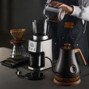 高档GOK 手冲咖啡壶套装家用咖啡过滤器滤杯手冲壶磨豆机咖啡器具