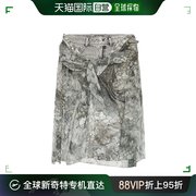 香港直邮diesel雪纺，罩层牛仔半身裙a130640akas