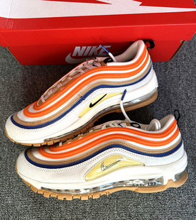 Nike/耐克 Air Max 97 男女气垫减震低帮复古跑步鞋 DV1486-162