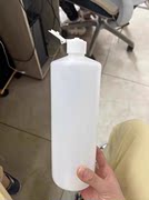 液体分装瓶1000ml小口塑料瓶pe博士盖空瓶子水剂挤压瓶翻盖