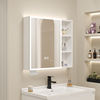太空铝智能浴室镜柜，卫生间挂墙式小户型50cm收纳镜箱美妆带置物架