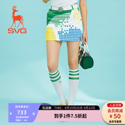 SVG高尔夫服装女裙子短裙夏季运动简约春秋女士半身休闲运动