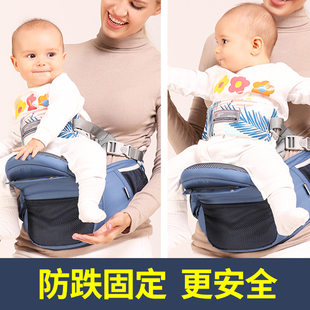 婴儿背带腰凳简易多功能抱带背袋轻便小孩抱娃神器宝宝抱袋外出夏
