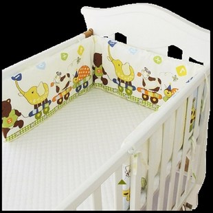 2023床围一片式床围婴t儿床上用品儿童床防撞床围垫Y新生儿宝宝床